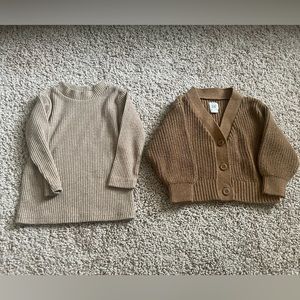 Zara & Gap Baby Sweaters